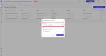 Select a time range for reprocessing.