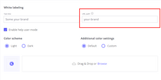 Change SENTIENT ANALYTICS analytics loading URL path in self hosted installation