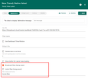 SENTIENT ANALYTICS widget filter change event