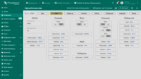 Data monitoring SCADA system state – Tracks drill bit position, well pressure, mud flow, mechanical tension, drilling performance, equipment status, and environmental conditions while analyzing temperature, vibration, and gas levels to prevent failures.