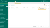 - Navigate to <b>Alarms</b> page → <b>Alarm rules</b> tab.<br>- Click the "<b>+</b>" button in the top-right corner, and select <b>Import alarm rule</b> from the dropdown menu.