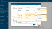 Select the attribute argument type (3), choose the attribute scope (4), specify the attribute key (5), and set the argument name (6). Optionally, define a default value (7). Click Add (8) to add the argument.