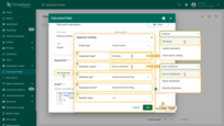 Select the attribute argument type (3), choose the attribute scope (4), specify the attribute key (5), and set the argument name (6). Optionally, define a default value (7). Click Add (8) to add the argument.