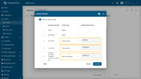 Time series: latitude, longitude, Server attribute: safeZone