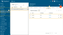 Create a relationship between the Warehouse Building A asset and the Forklift A and Forklift B devices.
