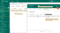 Choose the target Entity or Profile, go to the Calculated fields tab, and either create a new calculated field or select an existing one that needs historical telemetry reprocessing.<br>Click the Reprocess calculated field icon next to the desired field.