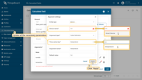 Ensure the imported field is correctly applied and update any necessary parameters.