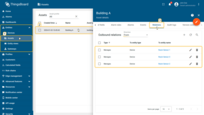 Create a relationship between the Building A asset and the room devices.