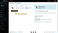 Click on the "<b>Add new output</b>" button.