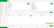 Click on the "<b>+ New mapping</b>" in the "<b>Mappings on SENTIENT</b>" section;