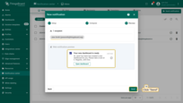 Here you can preview how your message will look. If everything is set up correctly, click "<b>Send</b>".