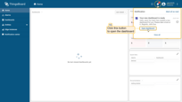 The recipient will receive the notification in the SENTIENT interface and can view it on the Notification center page or by clicking the bell icon in the top-right corner of the screen.