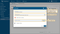 Enter your domain name or IP address of your SENTIENT instance. Click "Create new" in the "OAuth 2.0 clients" section to add a new one.