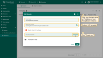 Enter your domain name or IP address of your SENTIENT instance. Click "Create new" in the "OAuth 2.0 clients" section to add a new one.