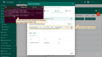Copy the provided command. Trigger the alarm by publishing telemetry for your device that exceeds the threshold value defined in the alarm creation rule.