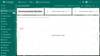 In this example, we will embed the preconfigured <b>Environmental Monitor</b> dashboard into the report.