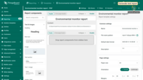 To verify the result, generate a test report sample by clicking the corresponding button in the top-right corner.