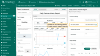 Before saving the template, update the report file name so that exported files are easy to identify.