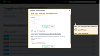 Enter your username and password, or paste your API key In the API key form (apiKey) section.<br>Then, click <b>Authorize</b>.