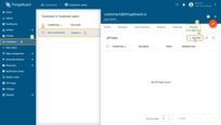 Navigate to the <b>Customers</b> section.<br>Click on the desired user to open their <b>details</b>.<br>Navigate to the <b>API keys</b> tab and click the <b>+ Generate</b> button.