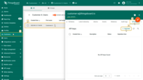 Navigate to the <b>Customers</b>/<b>Users</b> section.<br>Click on the desired user to open their <b>details</b>.<br>Navigate to the <b>API keys</b> tab and click the <b>+ Generate</b> button.
