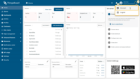 In the top-right corner, click the <b>three-dot</b> menu and select <b>Account</b>.