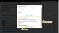 Paste your API key In the API key form (apiKey) section.<br>Then, click "Authorize".