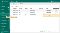 Login as a user Bob. Click "<b>Login as Tenant Admin</b>" icon opposite the user <b>Bob</b> account.