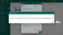 Click on the "+" sign at the top right of the screen. Input email address, for instance, we can use janesmith@sentient.invenia.in, and click "Add".