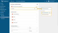 - Select the user group for which 2FA should be enforced (3).
