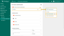 - Select the user group for which 2FA should be enforced (3).