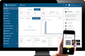Open the camera app on your phone or tablet and point it at the QR code. The phone will automatically scan the code and show the link button. Click this button to open the link to download the <b>SENTIENT Live mobile app</b>;