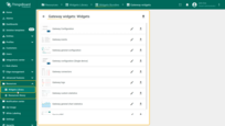 The Gateway widgets bundle is useful to manage SENTIENT IoT Gateway instances.