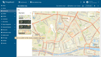 Enter a label for the layer — this name will be shown in the widget's layer switcher. Choose the map provider by selecting from the available options (OpenStreetMap, Google, HERE, Tencent) or by specifying a custom tile server. Apply changes.