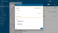 Specify the circle's data source — it can be a device, an entity alias, or a function. If needed, apply a filter to narrow down the selection.