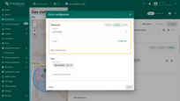 Specify the circle's data source — it can be a device, an entity alias, or a function. If needed, apply a filter to narrow down the selection.