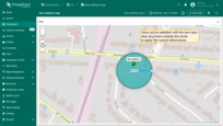 Once you're satisfied with the new size, click anywhere outside the circle to apply the current dimensions.