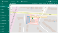 To enable moving a polygon on the map, activate the "Move" tool in the polygon settings under the "Edit polygon" section.