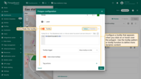 Here you can configure a tooltip that appears when you click on or hover over the polygon. Use the tooltip pattern or tooltip function to define more dynamic content. Alternatively, you can hide the tooltip altogether.